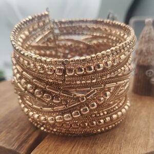 Showstopper India Bangle Bracelet Cuff Overflow‎